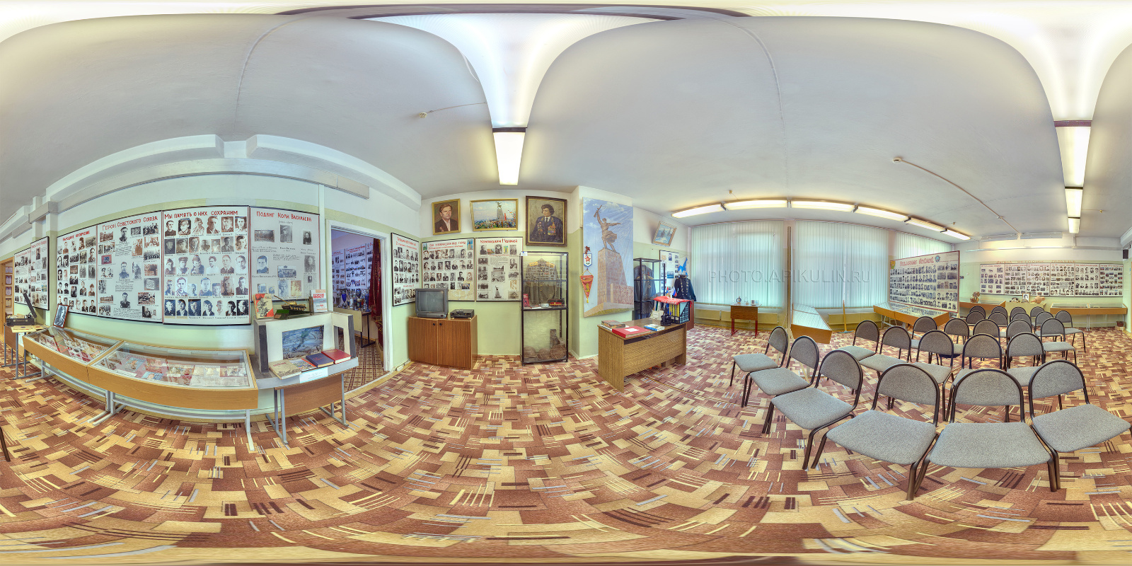 Яхрома, Школа №1, Музей. Военная экс